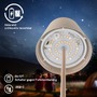 Stolní lampy dekorační - BRILO 7517011 BRILONER Cilano RGBW stolní lampa na baterie IP44, stmívatelná, vč. nabíjecí základny, béžová 7517011 - foto 6