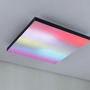 Dekorativní - P 79908 LED Panel Velora Rainbow dynamicRGBW hranaté 450x450mm RGBW černá - PAULMANN - foto 6