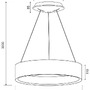Kruhová - IMPR 342187 Deko-Light závěsné svítidlo Sculptoris 800 mm, 60,0 W, 3000/4000 K, bílá 220-240V AC/50-60Hz 60,00 W 3000/4000 K 4100 lm bílá RAL 9016 - foto 6