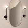 Dekorativní - AST 1424004 Nástěnné svítidlo Orb Single 3.5W G9 vč. stínítka černá - ASTRO Lighting - foto 6