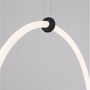 Kruhová - NV 9892163 Závěsné svítidlo GIRDINO černý hliník a akryl LED 30W 230V 3000K IP20 stmívatelné - NOVA LUCE - foto 6