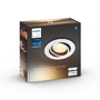 Kruhová - PH 8720169319875 Hue WA Milliskin zápustné LED svítidlo 1xGU10 4,2W 400lm 2200-6500K 9cm kulaté IP20, bílé - PHILIPS - foto 6