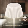 Stojací lampy - BRI 1625016 Loca stojanová lampa - 8W, 800lm, LED, dotykový vypínač, stmívatelná, teplá bílá, starobílá - BRILONER - foto 6