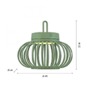 Na stůl - LD 19303-43 AKUBA LED stolní lampa průměr 25cm zelená na baterie USB IP44 stmívatelné dotykem 2700K - JUST LIGHT - foto 6