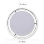 Kruhová - PN 8414-13 Q-VITO LED stropní svítidlo Smart-Home antracit s měnitelnou teplotou chromatičnosti s pamětí a ovladačem stmívání ZigBee 2700-5000K - PAUL NEUHAUS - foto 6