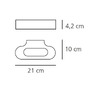 Nepřímé osvětlení - AR 0615W10A Talo nástěnné - 2700K - bílá - ARTEMIDE - foto 6