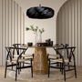 Dekorativní - ZUMA 133867-025755 1133 závěsné svítidlo VENTO 60 cm černá - ZUMALINE - foto 6