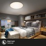Kruhová - BRILO 3318-016 LED stropní svítidlo hvězdné nebe, CCT, noční světlo, dálkový ovladač, stmívatelné - BRILO - foto 6