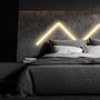 Hranatá - BRILO 3790016 Smart LED RGBIC nástěnné svítidlo, 36 cm, 24W, bílé - BRILO - foto 6