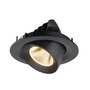 Kruhová - LA 1009541 NUMINOS® GIMBLE M Stropní vestavné svítidlo, 2700 K, 20°, černé - BIG WHITE (SLV) - foto 6