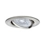 Kruhová - P 92272 LED vestavné svítidlo Nova GU10 Flat výklopné 3x4,9W 230V 2700K kov kartáčovaný - PAULMANN - foto 6