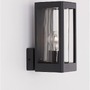 Nástěnná - NV 9060192 Venkovní nástěnné svítidlo FIGO tmavě šedý hliník a čiré sklo E27 1x12W 220-240V bez žárovky IP54 - NOVA LUCE - foto 6