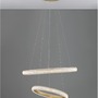 Kruhová - NV 9748156 Závěsné svítidlo MEDORA mosazný zlatý hliník a akryl LED 41.5W 230V 3000K IP20 stmívatelné - NOVA LUCE - foto 6