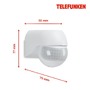 Na zeď - TF 306406TF TELEFUNKEN pohybové čidlo 7,7 cm bílé - BRILONER - foto 6