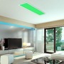 Hranatá - BRILO 7054016 RGB CCT svítidlo LED panel, 100 cm, 24 W, bílé (starý kód: BRILO 7054-016) - BRILO - foto 6