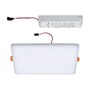 Koupelnová - P 93061 LED vestavné svítidlo Veluna VariFit IP44 3-krokové-stmívatelné hranaté 185x185mm 17W 3.000K satén - PAULMANN - foto 6