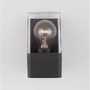 Nástěnná - NV 9492740 Venkovní nástěnné svítidlo SELENA antracitový hliník a čirý akryl E27 1x12W 220-240V bez žárovky IP65 - NOVA LUCE - foto 6