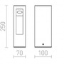 Sloupková - RED R10380 TREEZA LED 25 stojanová antracitová 230V/350mA LED 7W IP54 3000K - RED - DESIGN RENDL - foto 6
