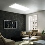 Hranatá - BRILO 7402-416 Ultraplochý LED panel s přímým a nepřímým osvětlením, 58 cm, LED, 22 W, 3000 lm, bílé - BRILO - foto 6
