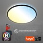 Kruhová - BRILO 3065-015 Hvězdné nebe CCT LED stropní svítidlo, pr. 49 cm, 42 W, 4500 lm, černá - BRILO - foto 6