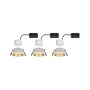 Koupelnová - P 93406 Vestavné svítidlo LED Cole 3x6,5W bílá/zlatá mat 3-krokové-stmívatelné 2700K teplá bílá - PAULMANN - foto 6