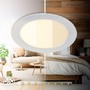 Koupelnová - BRI 3945034 Fungo vestavné bodové svítidlo 100mm 3ks sada - 7W, 700lm, LED, stmívatelné, IP65, matný chrom - BRILONER - foto 6