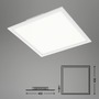 Hranatá - BRILO 7179-016 CCT svítidlo LED panel, 45 cm, 2400 lm, 24 W, bílé - BRILO - foto 6