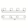 Bodová - PH 56244/31/P0 LED WarmGlow Bodové svítidlo Philips Star 56244/31/P0 bílé 2200K-2700K 4x4,5W - PHILIPS (915005307401) - foto 6