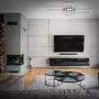 Hranatá - BRI 3504-018 CCT LED stropní svítidlo, 104 cm, 50 W, chrom - BRILONER - foto 6