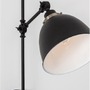 Dekorativní - NV 9420850 Nástěnné svítidlo VIRGO černá a mosazný kov E27 1x12W 230V IP20 bez žárovky - NOVA LUCE - foto 6