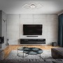 Hranatá - BRILO 3128-018 LED rám 75 cm 2x48W 4000lm chrom - BRILO - foto 6
