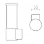 Nástěnná - RED R12548 GARRET nástěnná antracitová 230V LED 15W IP65 3000K - RED - DESIGN RENDL - foto 6