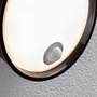 Nástěnná - P 94698 LED venkovní nástěnné svítidlo Platomo pohybové čidlo IP44 kruhové 180mm 3000K 14,5W 230V černá umělá hmota - PAULMANN - foto 6