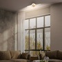 Podélná - BRILO 3953024 Tinka stropní svítidlo 58x16 cm - 18W, 2000lm, LED, teplá bílá, kávová - BRILO - foto 6