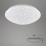 Kruhová - BRI 3360-016 LED stropní svítidlo hvězdné nebe, pr. 28 cm, 12 W, bílé - BRILONER - foto 6