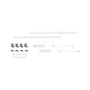 Přisazená - P 98615 LED podskříňkové svítidlo Inline 2x4W rozšiřovací sada 350x26mm 24V bílá mat - PAULMANN - foto 6
