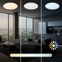 Kruhová - BRILO 3874016 Verb stropní svítidlo pr.56 cm - 72W, 8000lm, LED, stmívatelné, dálkový ovladač, CCT, bílé - BRILO - foto 6