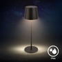 Stolní lampy dekorační - BRILO 7708015 Bota stolní lampa - 1,8W, 120lm, nabíjecí, LED, stmívatelné, dotykový vypínač, teplá bílá, černá - BRILO - foto 6