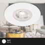 Kruhová - BRILO 7999-046 LED vestavná svítidla, pr.9 cm, 4x LED, 4,9 W, 480 lm, bílé - BRILO - foto 6