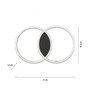 Kruhová - PN 6145-18 Q-MARKO LED stropní svítidlo Smart Home černá kruhové stropní svítidlo ZigBee RGB+2700-5000K - PAUL NEUHAUS - foto 6