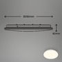 Kruhová - BRILO 3897016 LED stropní svítidlo s čidlem, 26 cm, 12W, 1190lm, bílé - BRILONER - foto 6