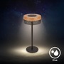 Stolní lampy dekorační - BRILO 7576014 Booha stolní lampa - 2,5W, 300lm, bezdrátová, IP44, LED, stmívatelná, teplá bílá, černá/dřevo - BRILO - foto 6