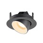 Kruhová - LA 1010033 NUMINOS® GIMBLE XS Stropní vestavné svítidlo, 2700 K, 55°, IP20, kulaté, černá / bílá - BIG WHITE (SLV) - foto 6