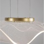 Dekorativní - NV 9054501 Závěsné svítidlo SIDERNO zlatý hliník a akryl LED 30W 230V 3000K IP20 - NOVA LUCE - foto 6
