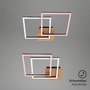 Hranatá - BRILO 3210-014 LED stropní svítidlo, 62 cm, 24 W, černá - BRILO - foto 6