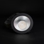 Koupelnová - SLC SLC1527 Vestavné LED svítidlo Shift pr.160-170 mm černé 1900lm 3000/4000K Ra80 bez driveru IP54/IP40 UGR19 - TLG - foto 6