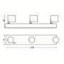 Bodová - PH 56243/31/P0 LED WarmGlow Bodové svítidlo Philips Star 56243/31/P0 bílé 2200K-2700K 3x4,5W - PHILIPS (915005307301) - foto 6