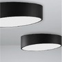Kruhová - NV 9111361 Stropní svítidlo MAGGIO černý hliník matný bílý akrylový difuzor LED 60W 230V 3000K IP20 - NOVA LUCE - foto 6