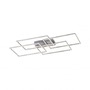 Hranatá - LD 14151-55 IVEN LED stropní svítidlo v barvě oceli v moderním, plochém designu s nastavitelou barvou světla a funkcí stmívání 2700-5000K - LEUCHTEN DIREKT / JUST LIGHT - foto 6