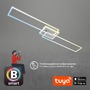 Hranatá - BRILO 3538-019 CCT LED stropní svítidlo, 110 cm, 40 W, 5200 lm, hliník - BRILO - foto 6